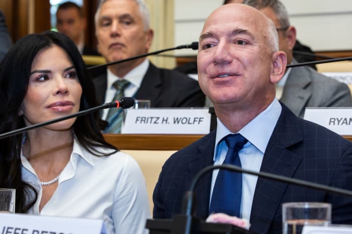 Jeff Bezos receives philanthropy award as ex-wife MacKenzie Scott