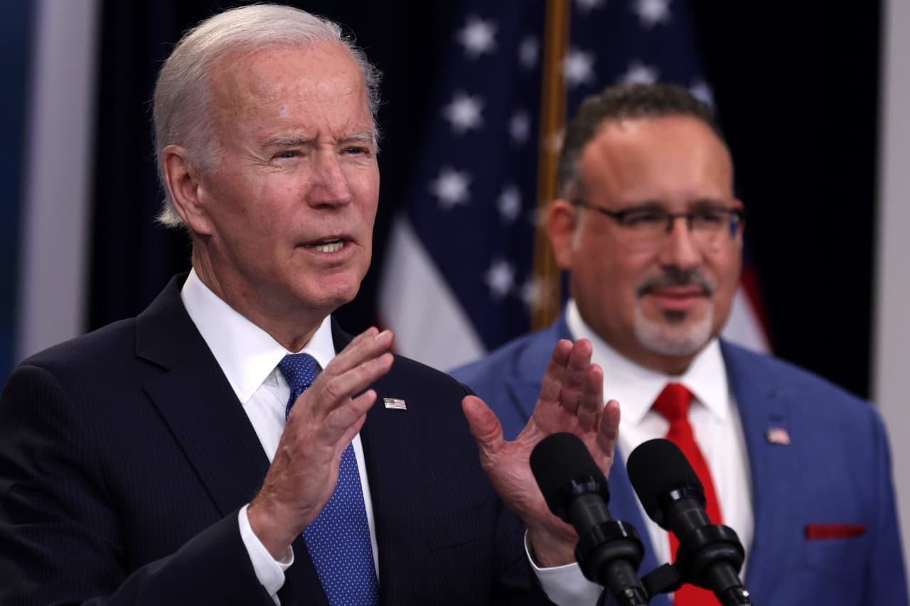 Biden has promised to forgive student debt for 55,000 borrowers by January.  They didn’t get it and they’re heading to court.