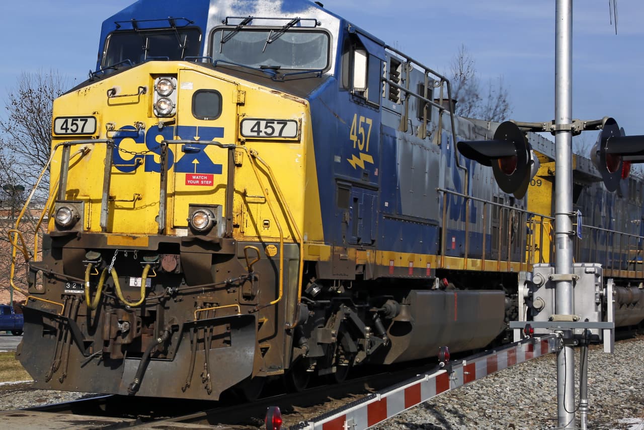 CSX rallies on earnings beat, while Union Pacific stock lags - MarketWatch