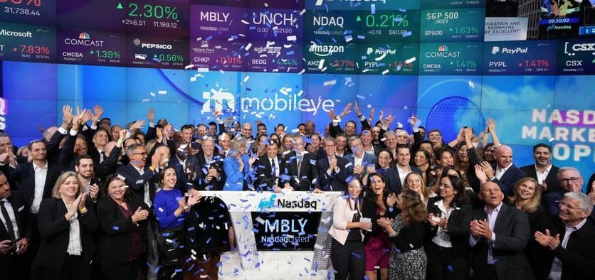 Mobileye stock jumps 38% in return to Wall Street, even though ...