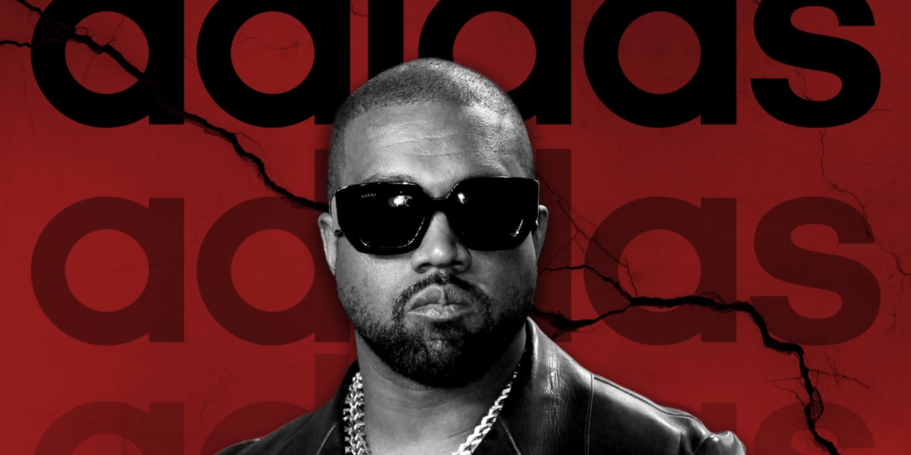 Adidas credit downgraded by S&P as demise of Kanye West partnership sparks earnings concerns