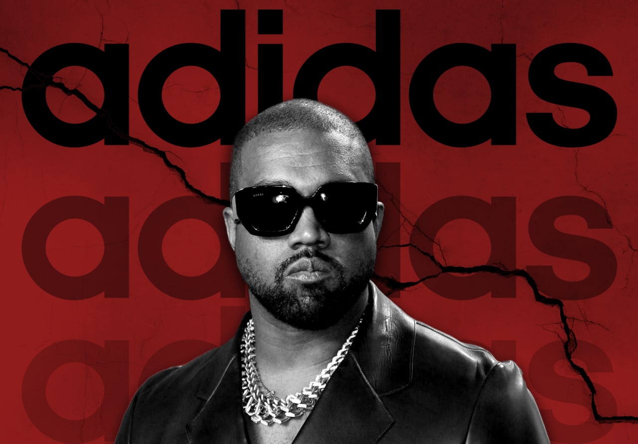 raket mest hvis Kanye West net worth: Ye no longer a billionaire after Adidas ends deal -  MarketWatch
