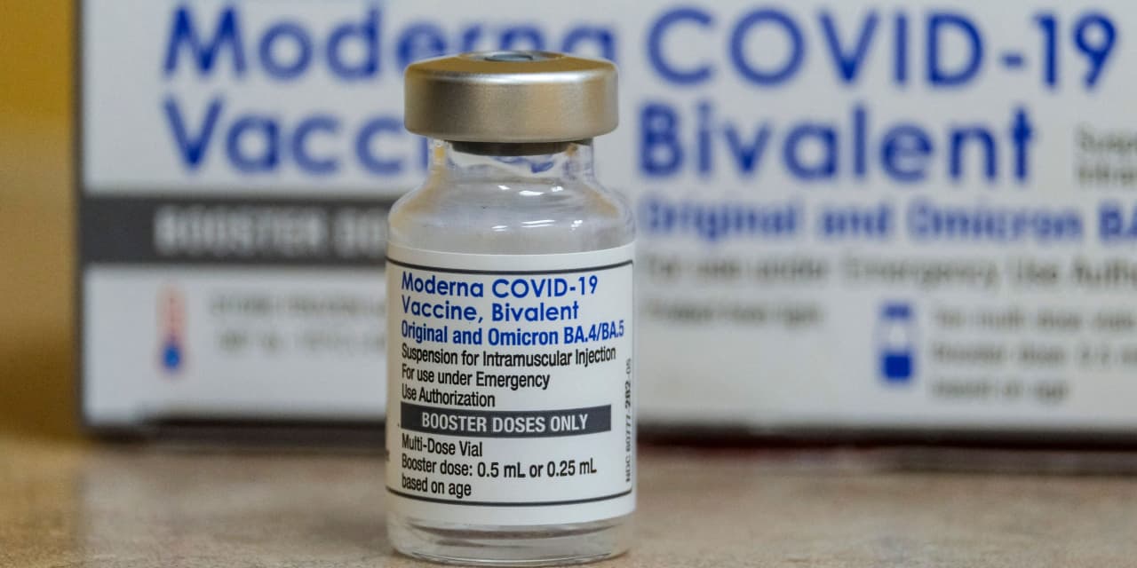 Weekly tally of COVID cases and deaths continues to fall; Moderna lowers vaccine-sales outlook by as much as  billion