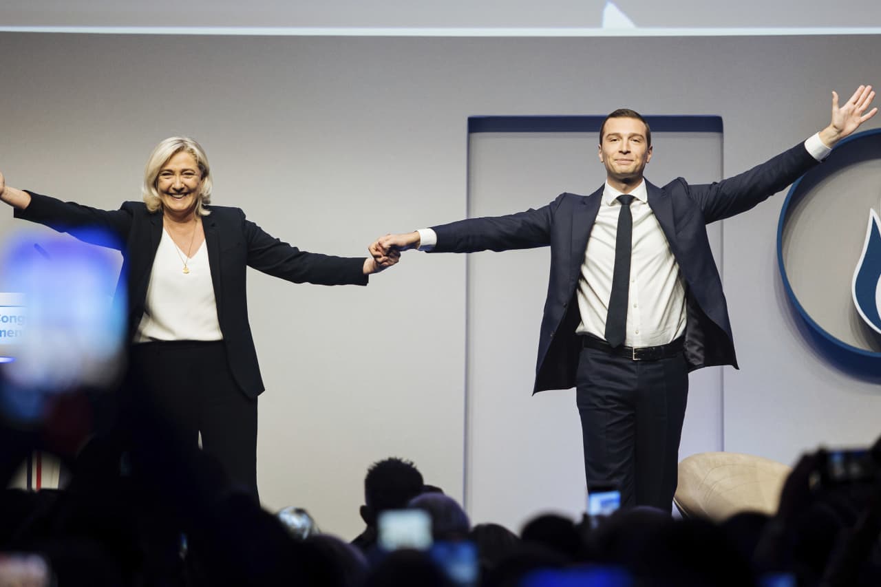 French far-right party elects new leader to replace Le Pen - MarketWatch