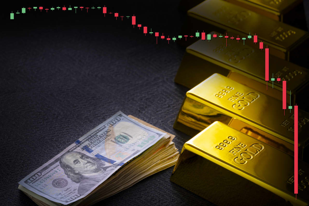 Gold flirts with bear-market territory as Iran war takes its toll