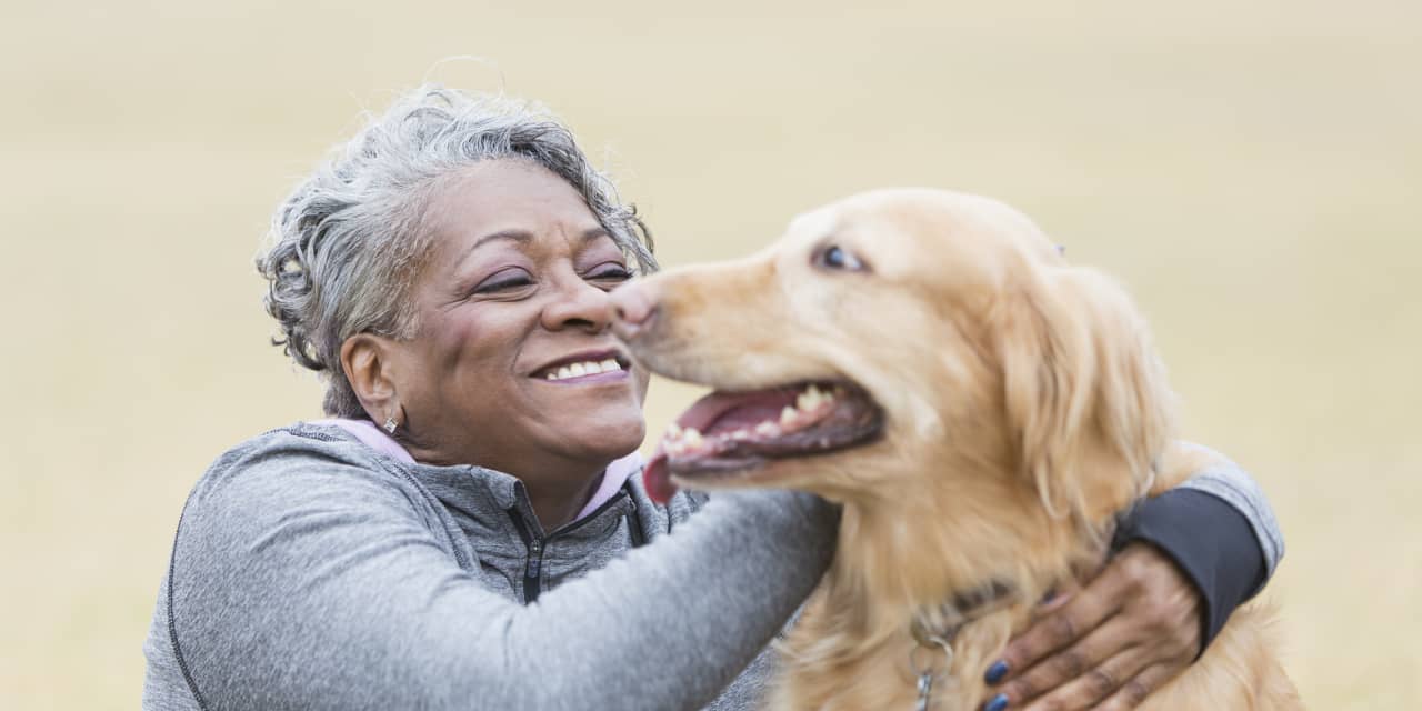 #: Want to age well? A dog could be the key to better physical — and mental — health.