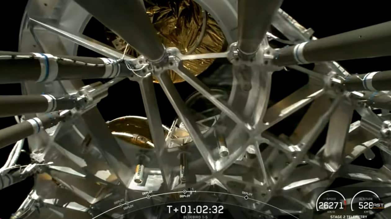 AST SpaceMobile launches first five commercial satellites, but stock ...
