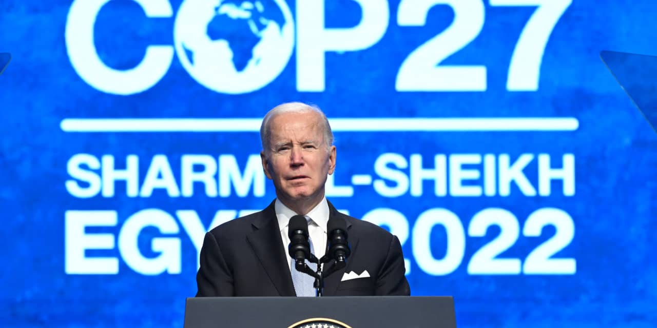 Biden addresses COP27 on firmer climate footing, but world wants U.S. leadership on pollution