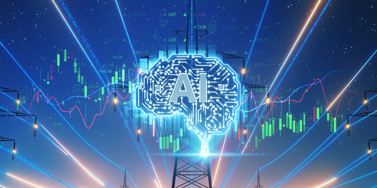 Fund Manager Analyzing AI Trends