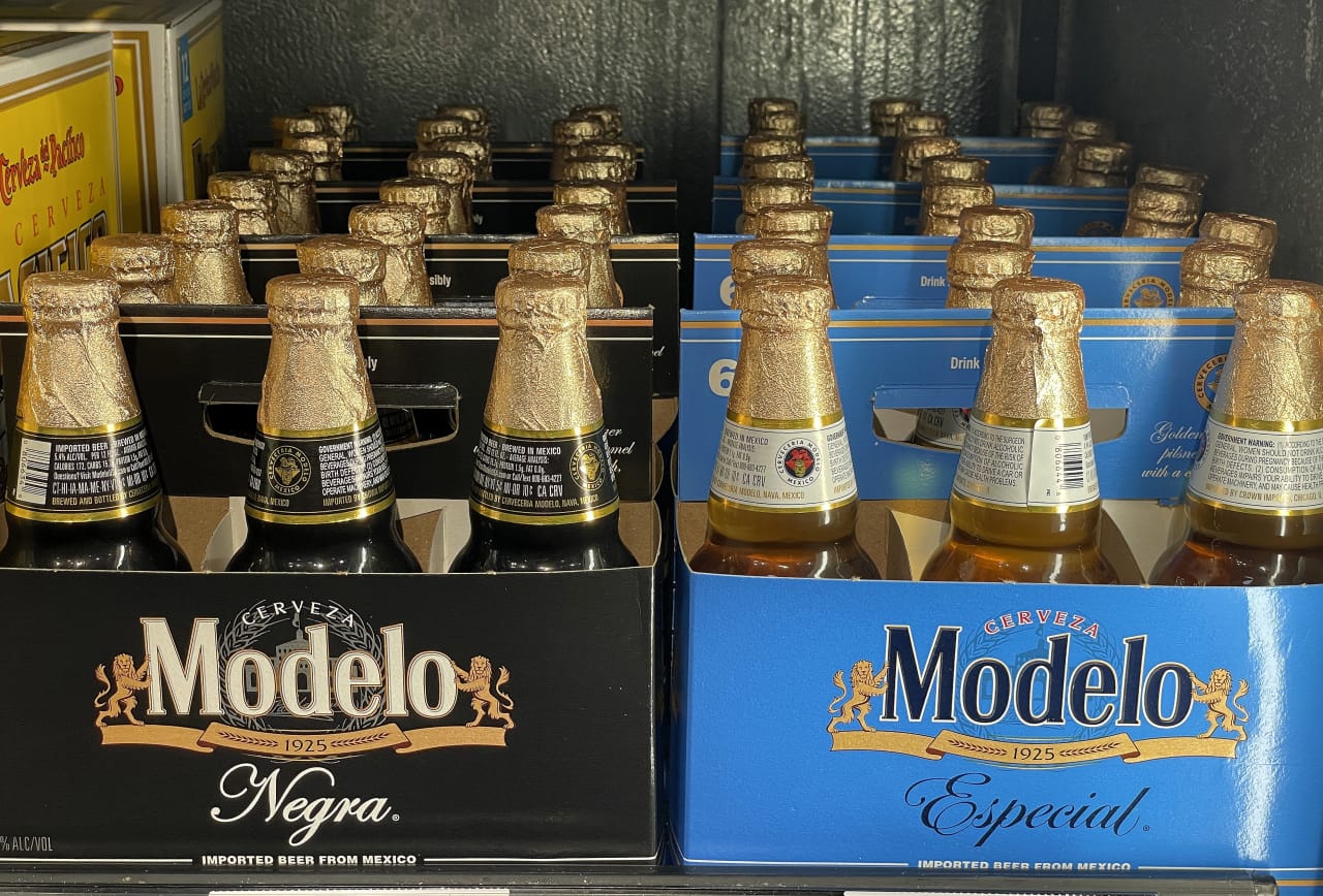 Constellation Brands profit tops estimates and company backs guidance, offsetting slight sales miss