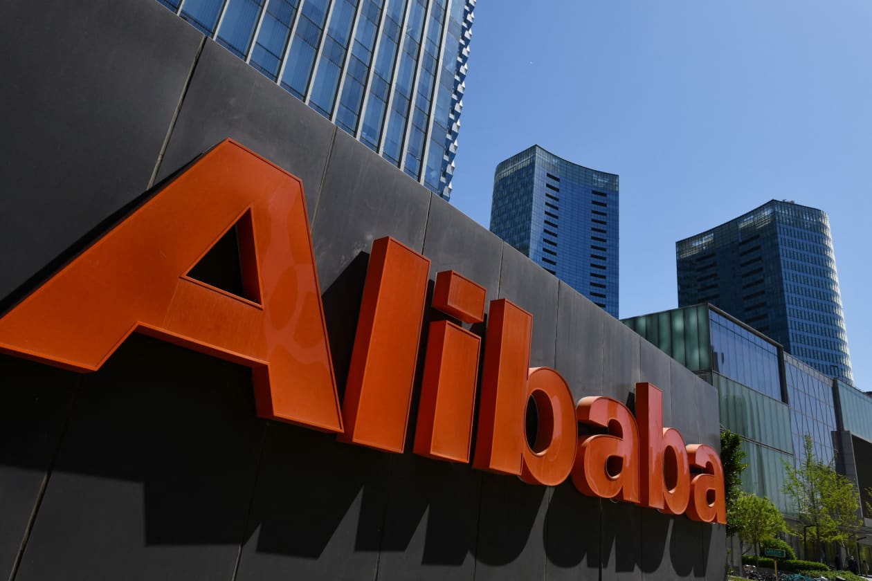 Alibaba stock flies to biggest monthly gain in 7 years - MarketWatch