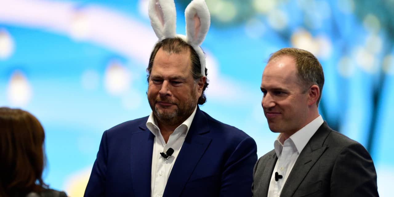 MarketWatch First Take: Salesforce better get used to Marc Benioff in charge, because he keeps chasing off his chosen successors