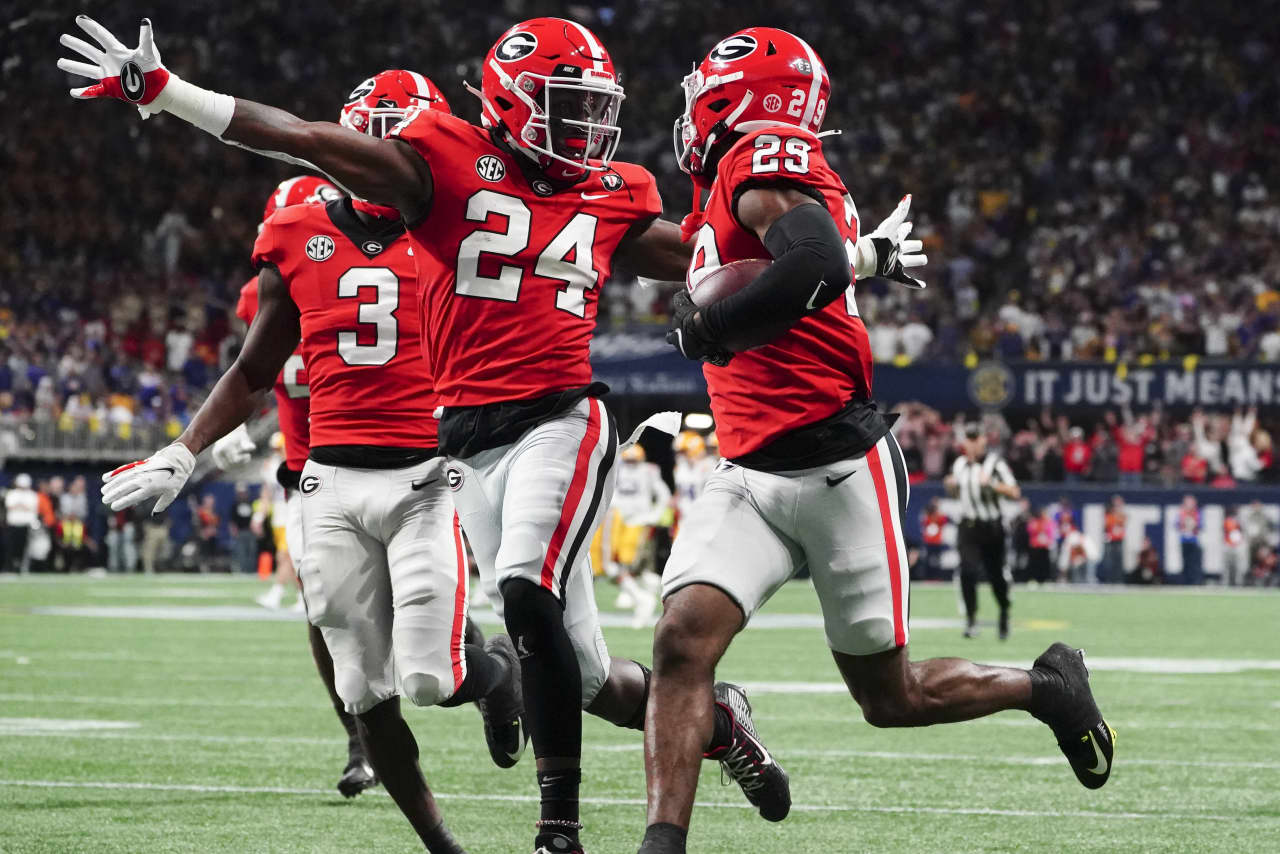 College Football Playoff Field Set: Georgia Vs. Ohio State, Michigan Vs ...