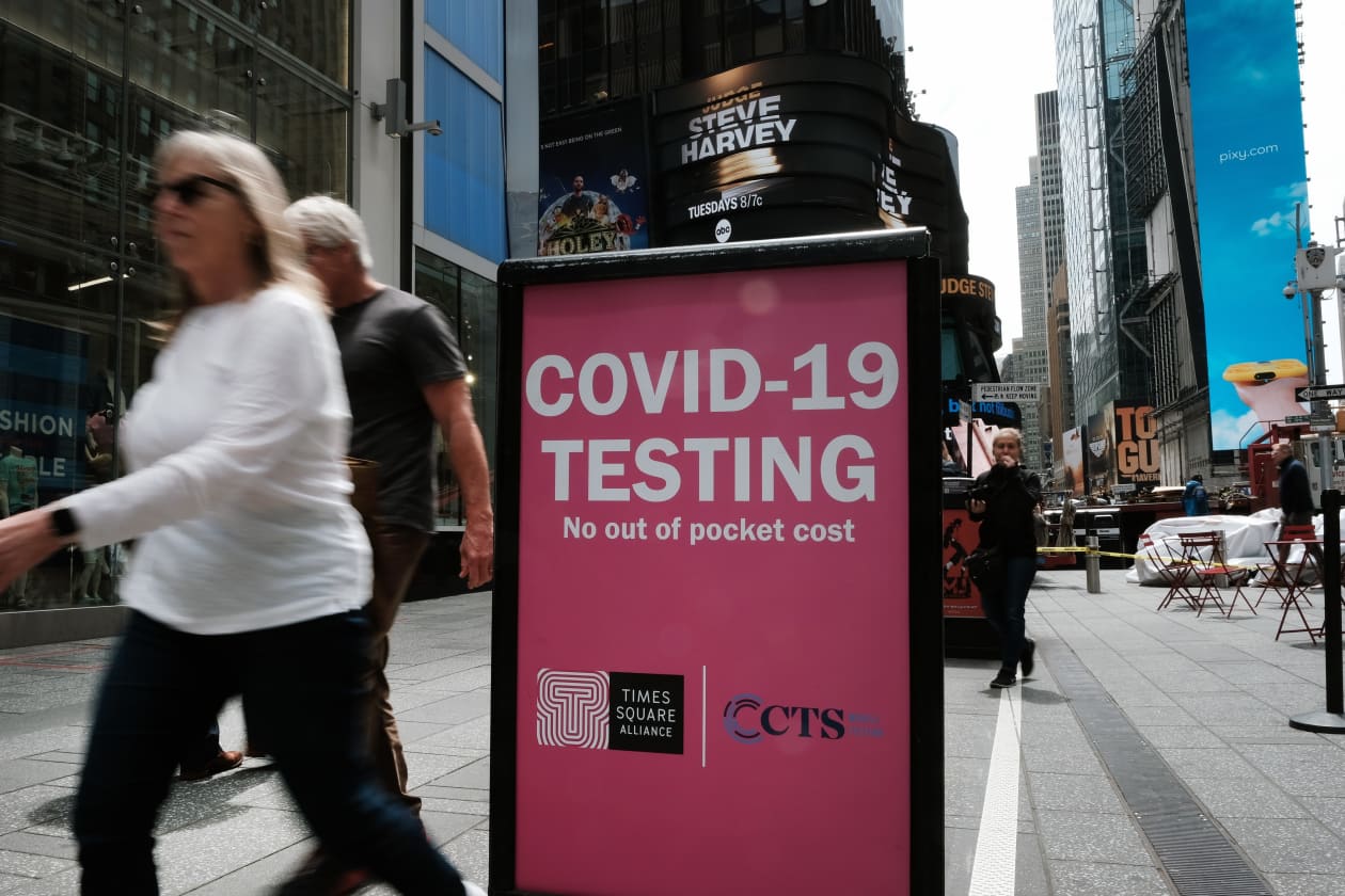 Omicron subvariants are now dominant in the U.S. as COVID cases tick up ...