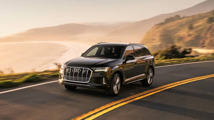 Audi suv on sale with 3 rows