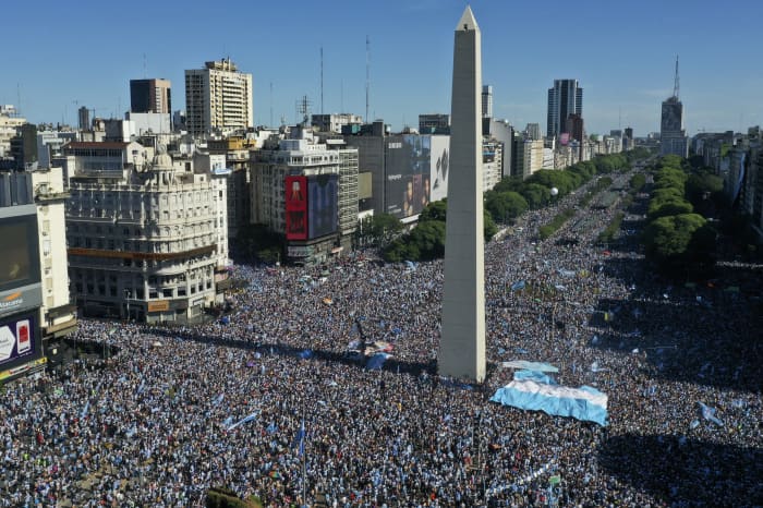 Jubilation in Argentina after epic World Cup victory - MarketWatch