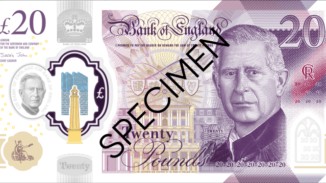 New U.K. banknotes with King Charles III portrait unveiled - MarketWatch