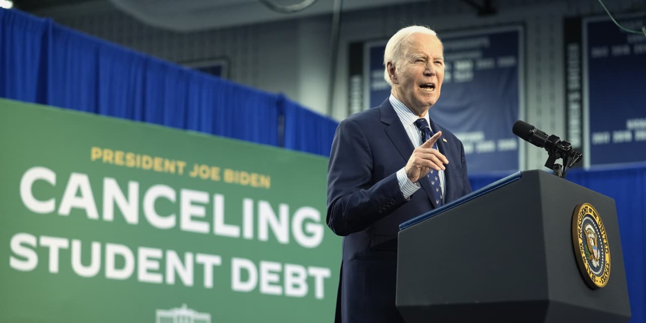 Biden's student-loan cancellation put on hold again after day of legal whiplash