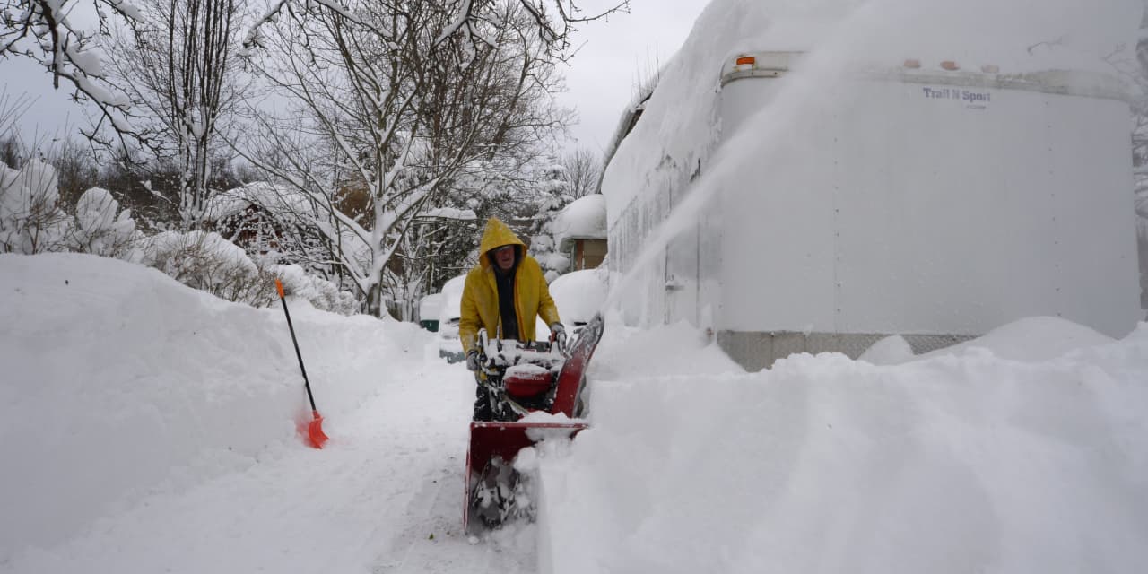 #The New York Post: Target employees play Santa to shoppers stranded by historic winter storm near Buffalo, NY