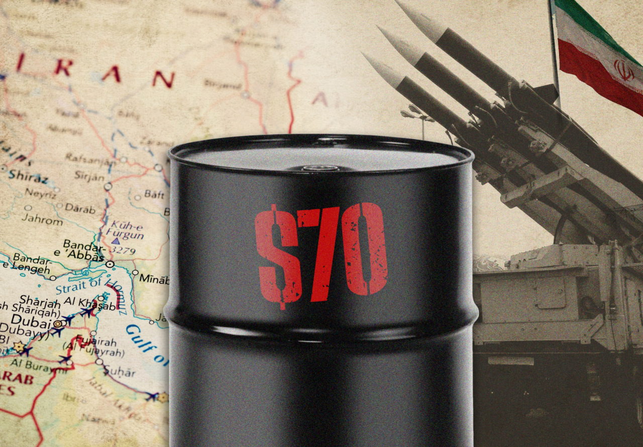 What oil hitting $70 a barrel would signal about Iran and U.S. tensions