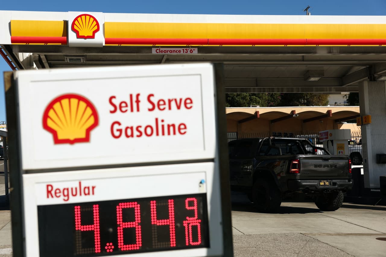 Trump professes no concern for rise in gasoline prices that have jumped over the last week