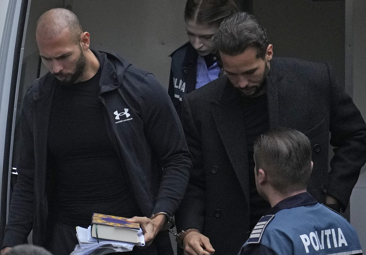 Andrew Tate in Romanian court to appeal detention - MarketWatch