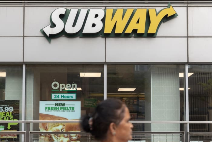 Sandwich chain Subway explores sale