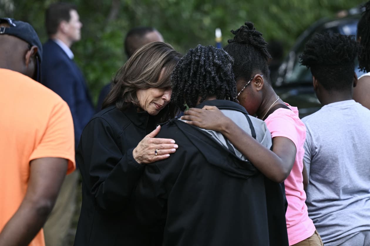 Harris and Biden get first-hand look at Helene’s devastation and lives ...