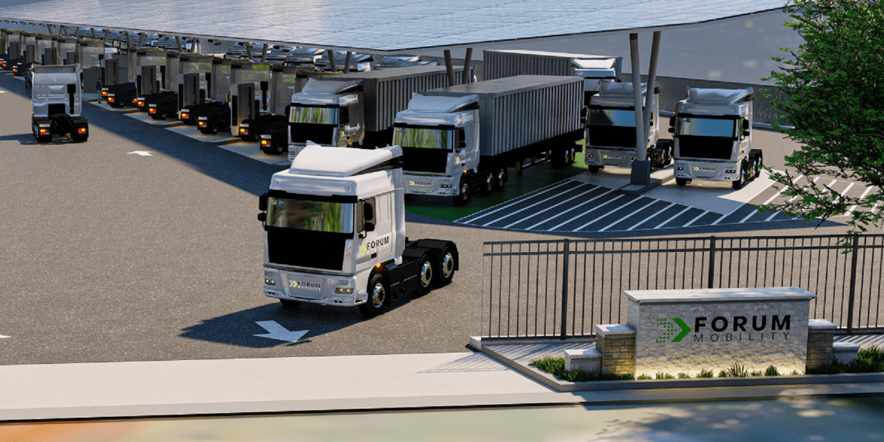 #: America’s ports have a pollution problem. All-electric short-haul trucking is one fix.