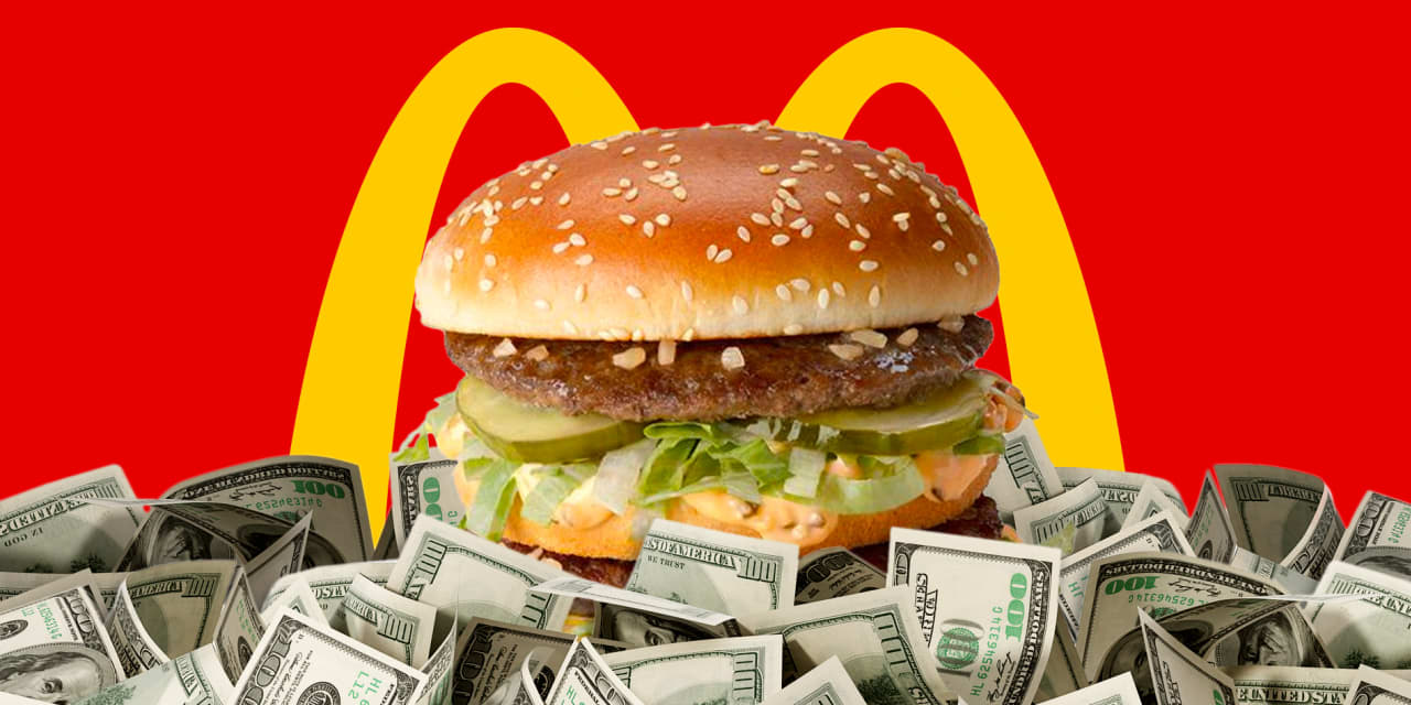 Yes, a Big Mac meal costs .  But there is one good reason.