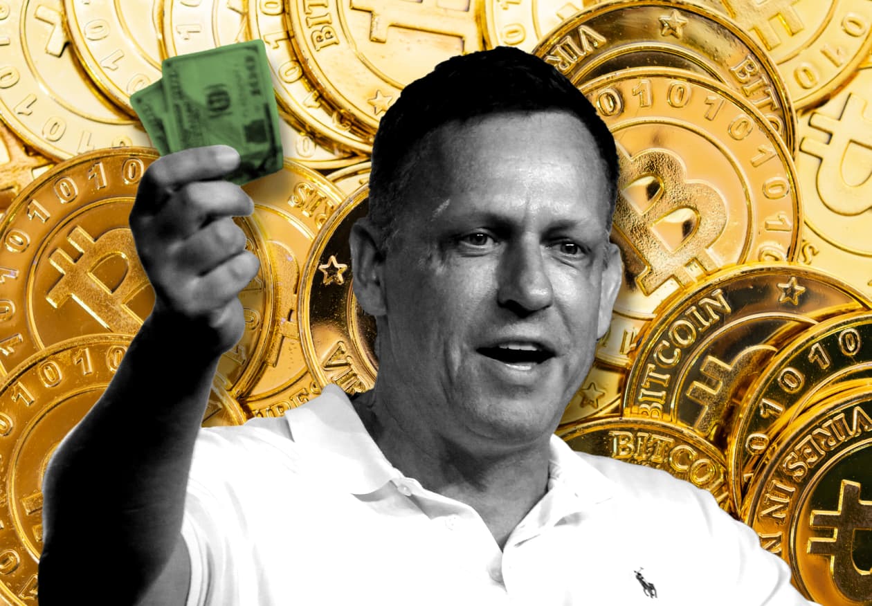 Investor Peter Thiel made $1.8 billion cashing out on crypto early -  MarketWatch