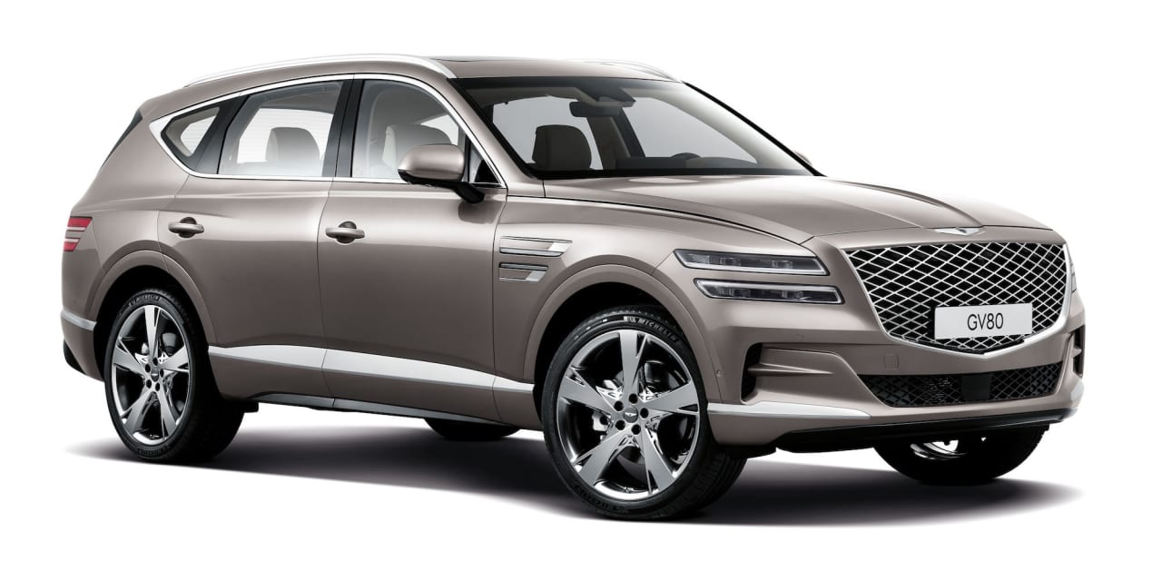 The 2023 Genesis GV80 This midsize luxury SUV impresses with a