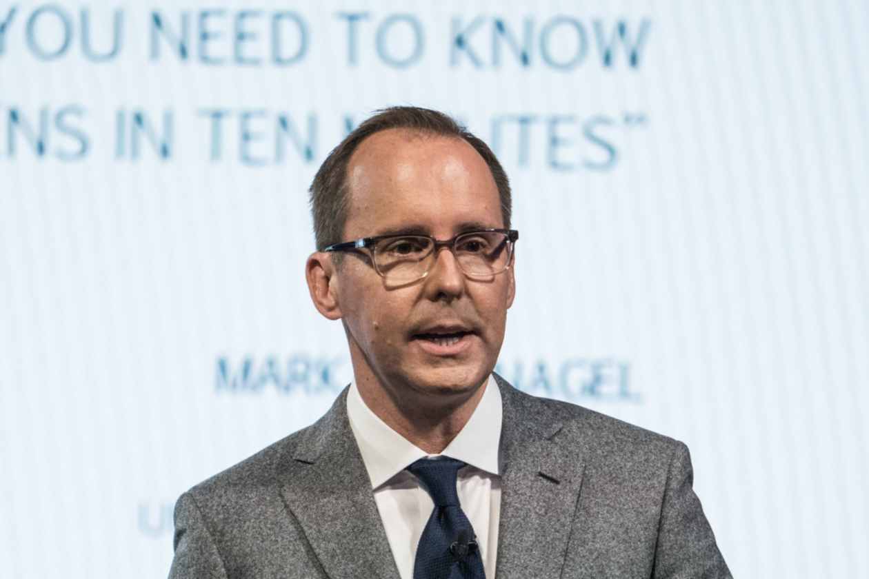 Mark Spitznagel, president and chief investment officer of Universa Investments LP, says it’s not the big boom just yet. 