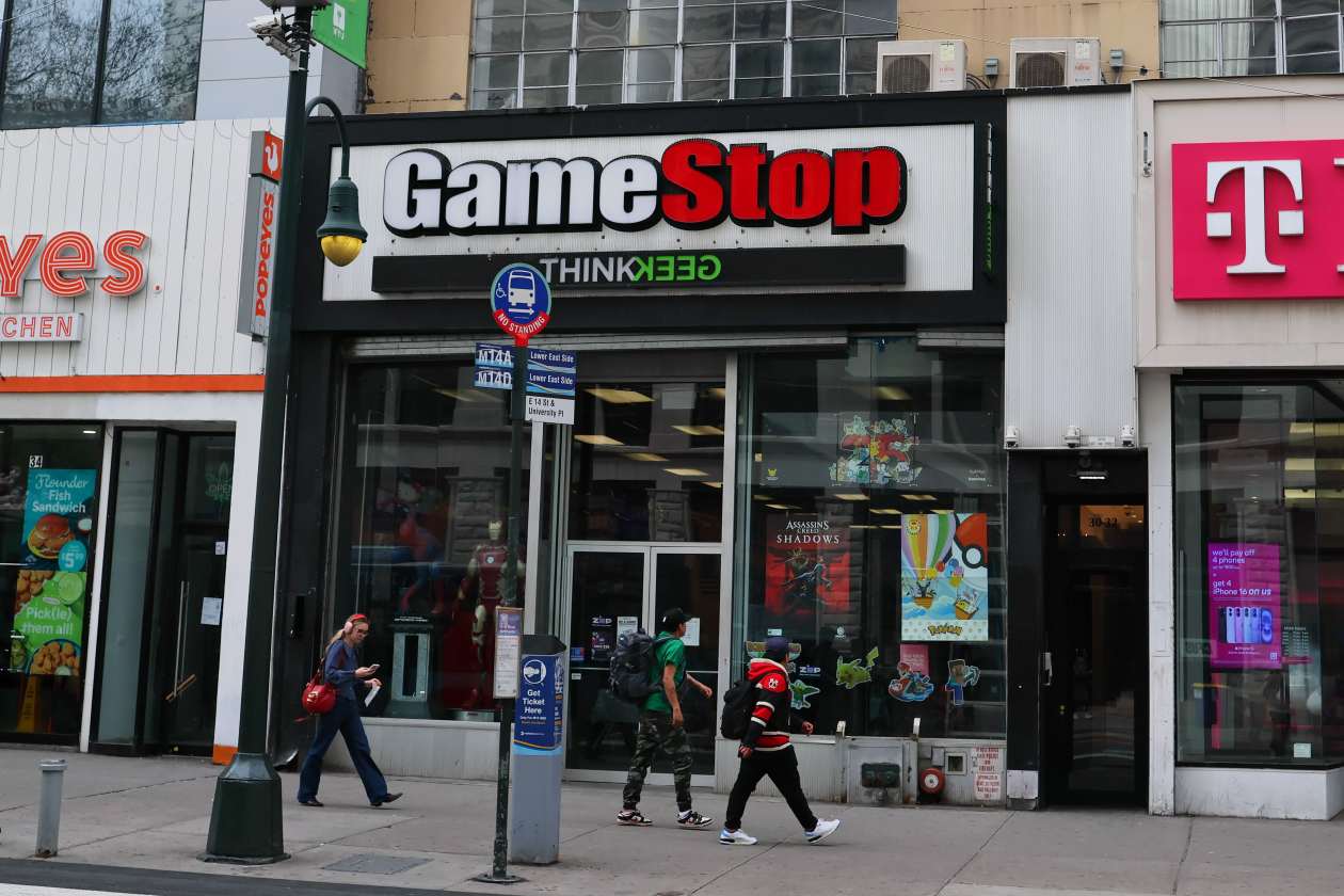 GameStop store in New York City.