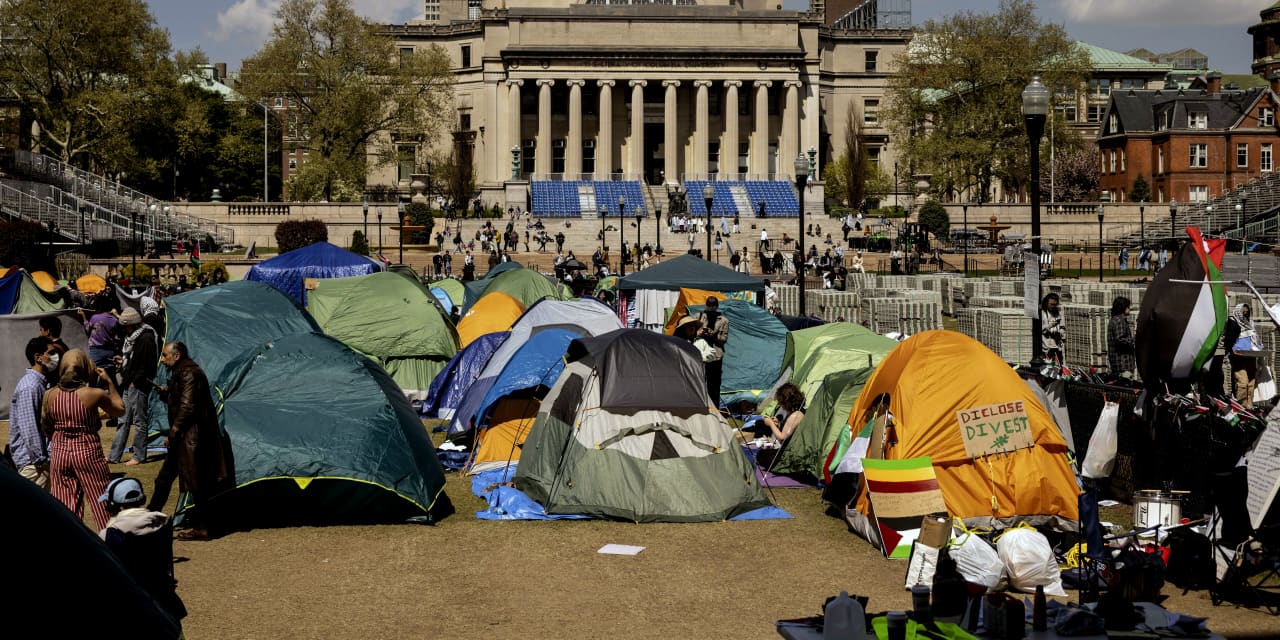 Columbia protesters say they’re at an impasse with administrators and ...