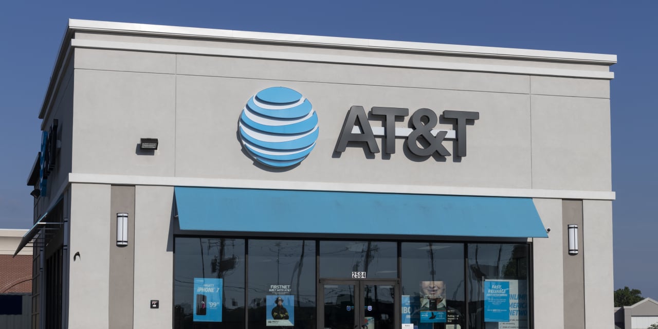AT&T’s stock soars toward best day in 3 years as lead-cable update sparks relief