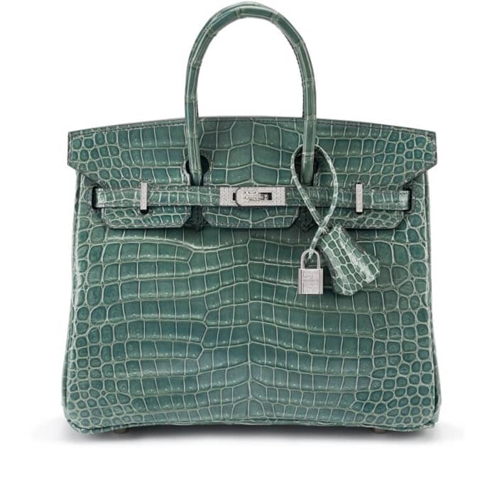 Guess how much a diamond Hermès Birkin fetched at Sotheby's mega 