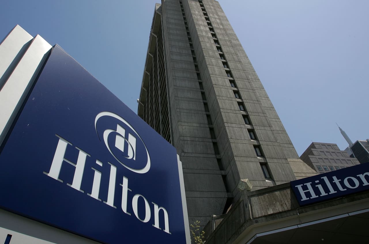 Hilton’s stock dips on softer-than-expected outlook