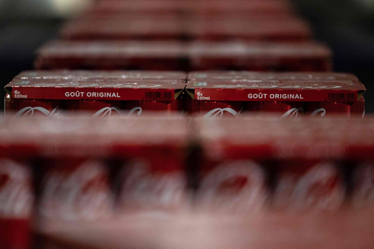 Coca-Cola’s stock falls even after company beats revenue projections ...