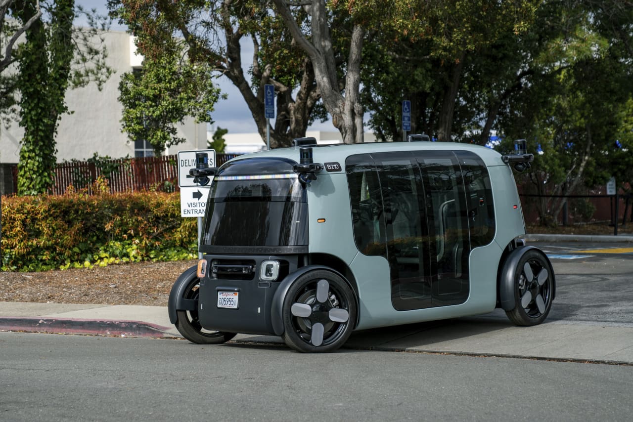 No Steering Wheel? No Problem. Amazon's Zoox Tests Robotaxi On ...