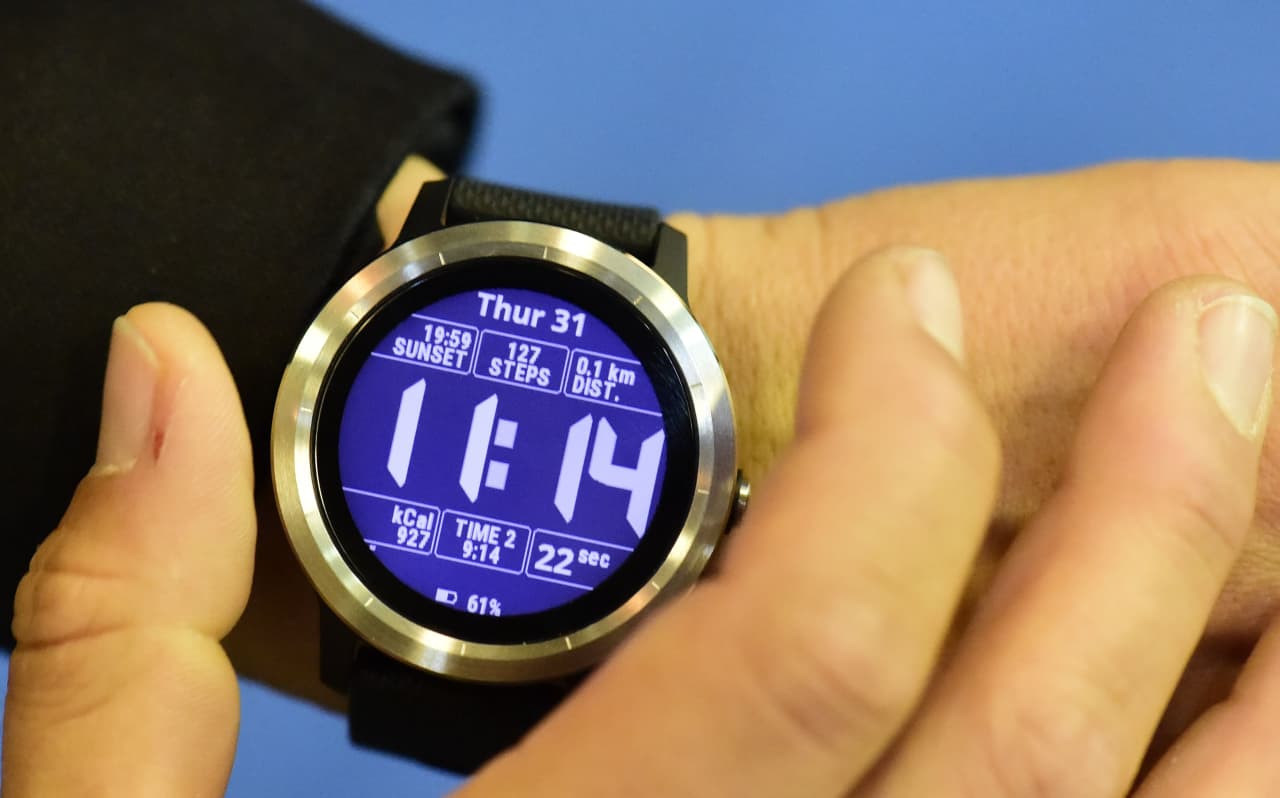 Garmin's stock soars toward best day in four years as fitness-tracker sales boom
