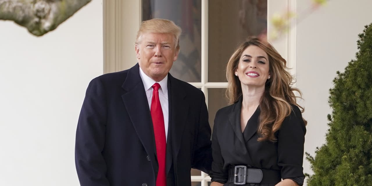 Hope Hicks meets with New York prosecutors investigating Trump