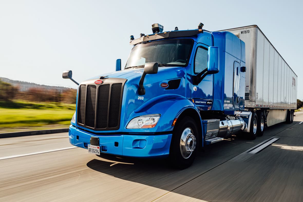 Self-driving truck startup Embark says it may go bust, shares plunge 33 ...