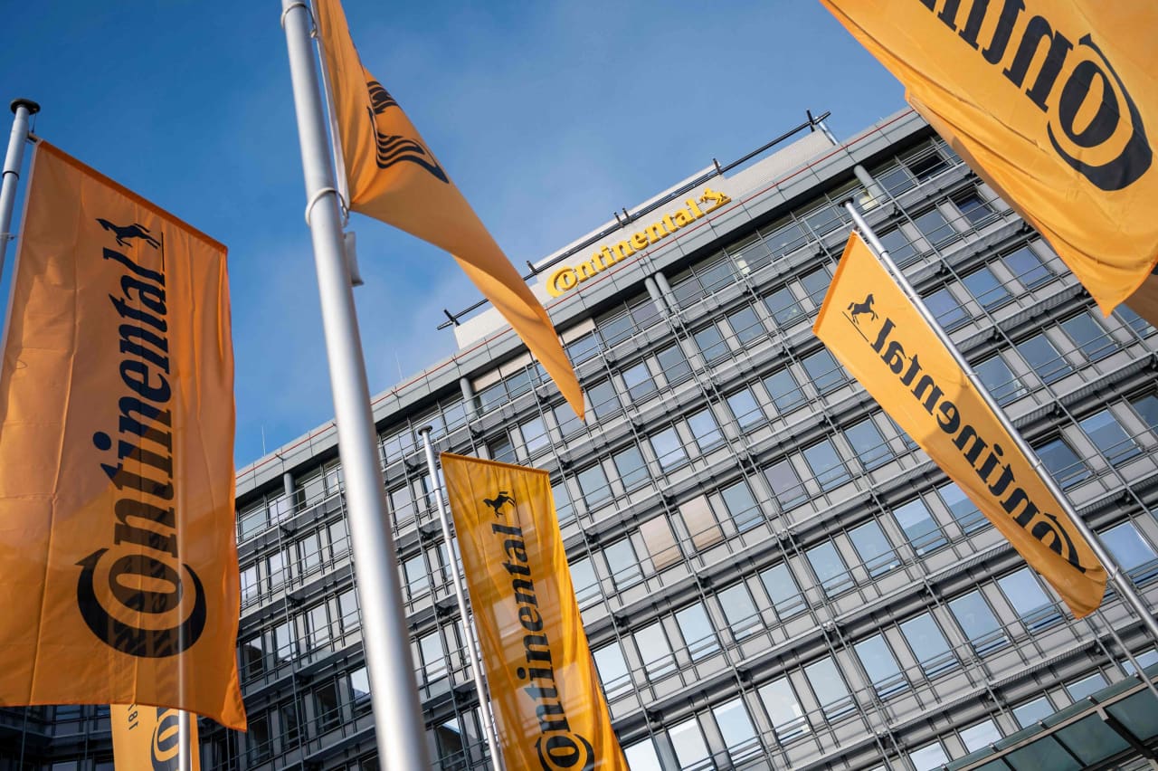 Continental AG shares jump 10% as German firm predicts boost from China