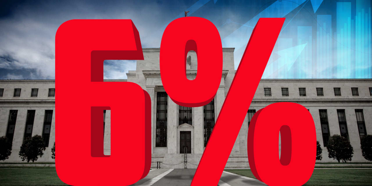 Stock market could ‘take it hard’ as expectations grow for a 6% fed funds rate