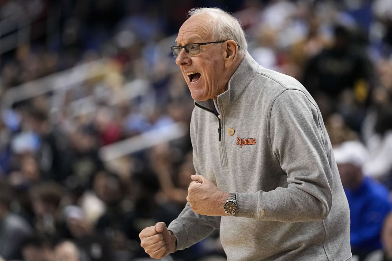 Jim Boeheim's Long Coaching Career At Syracuse Ends, While Georgetown ...