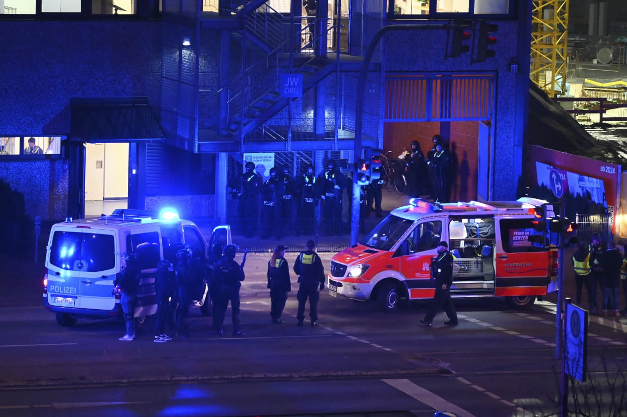 Multiple people killed in Jehovah’s Witness hall shooting in Hamburg ...