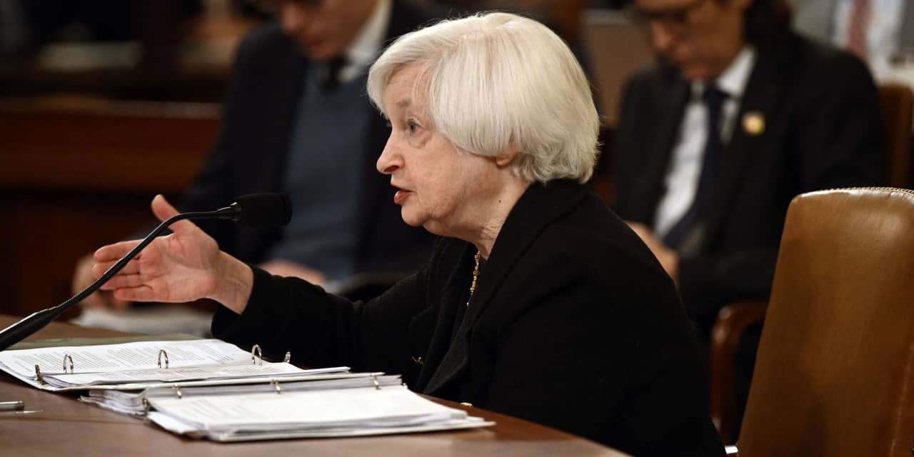 #: Janet Yellen: Treasury Department is monitoring ‘a few banks’ including SVB