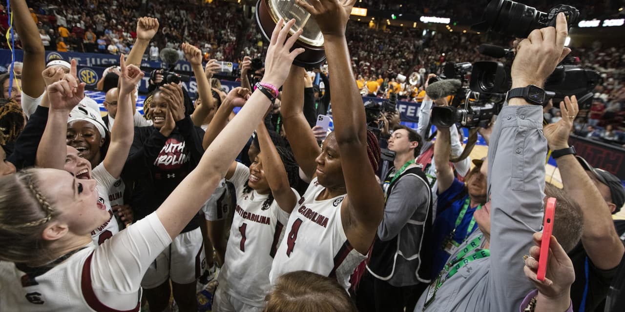 Undefeated South Carolina is No. 1 overall seed in women’s NCAA Tournament