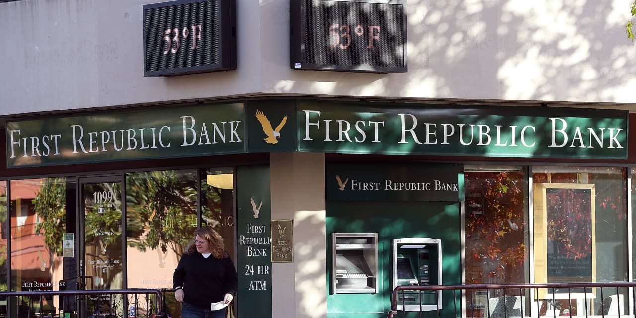 First Republic’s stock paused for trading as regional bank jitters persist despite Fed backstops